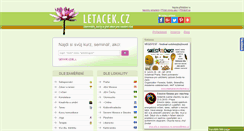 Desktop Screenshot of letacek.cz