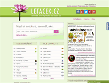 Tablet Screenshot of letacek.cz